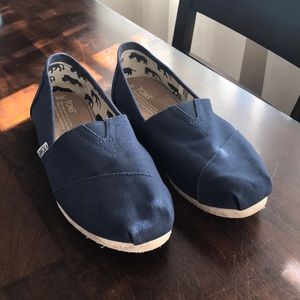Toms Natural Canvas Alpargata Flat